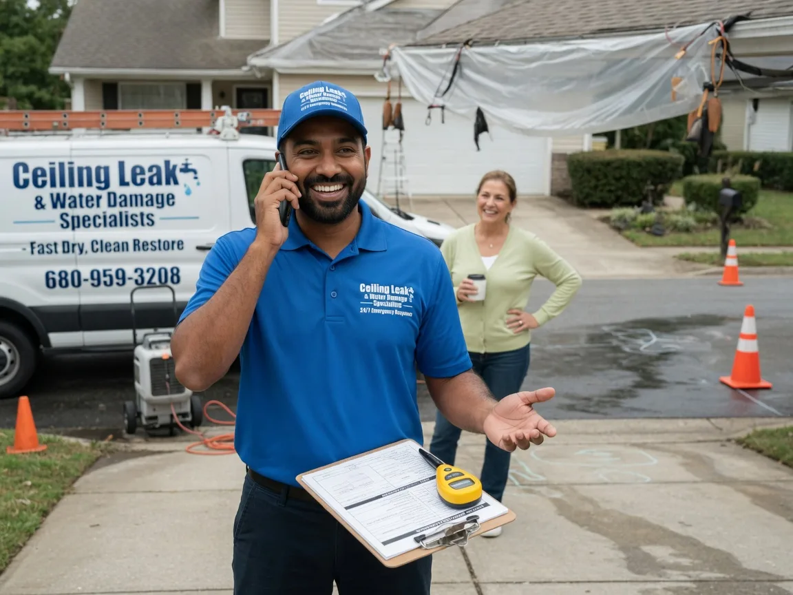 Ceiling Leak Cleanup Townsville, NC FAQs