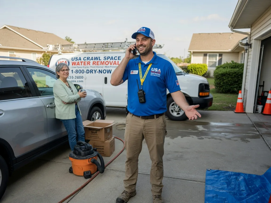 Crawl Space Water Removal Townsville, NC FAQs